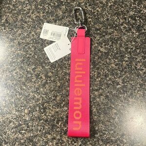 Lulu Lemon Never Lost Keychain NWT